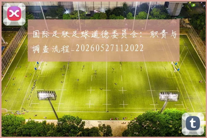 国际足联足球道德委员会：职责与调查流程_20260527112022